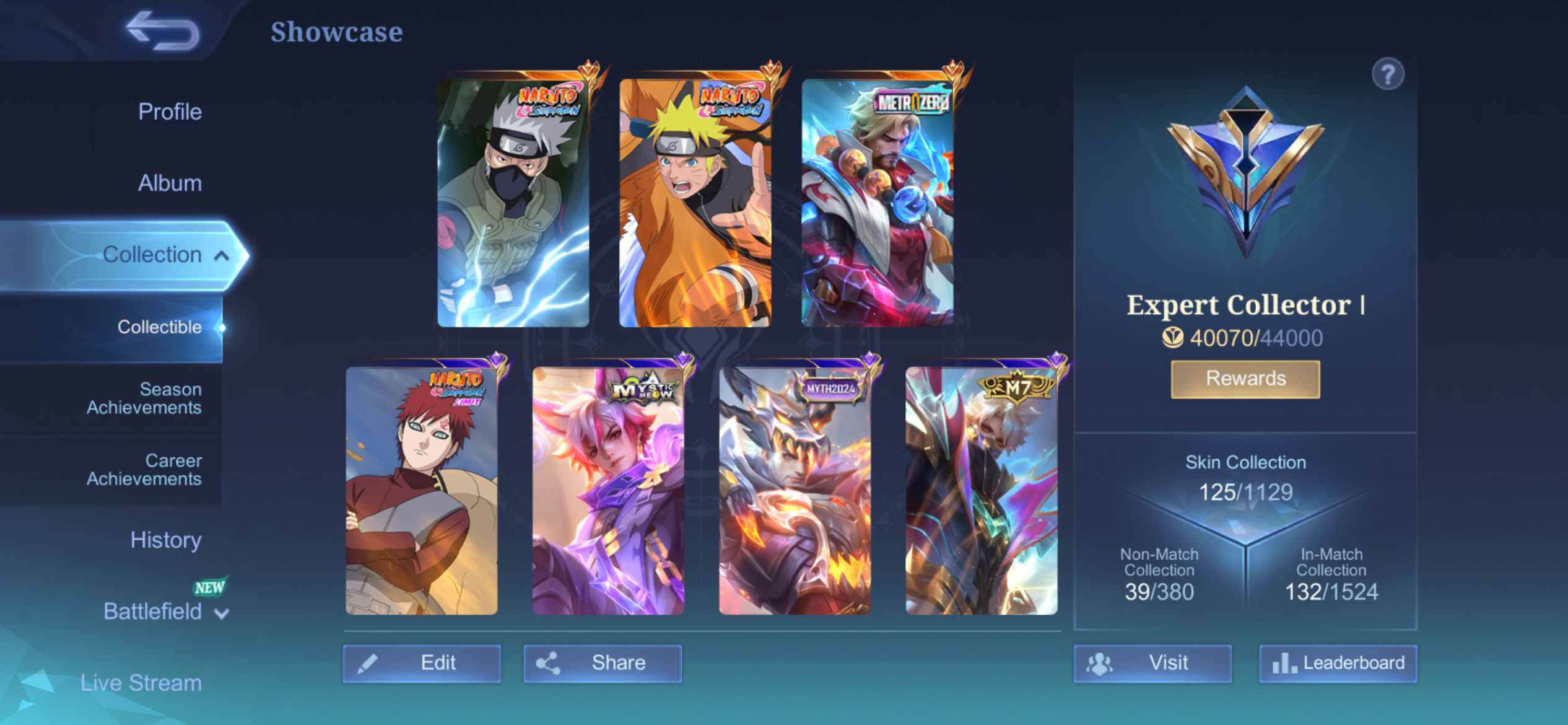 Account MLBB 